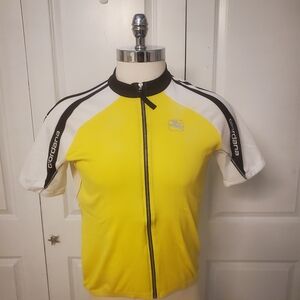 Giordana Yellow Cycling Jersey - XL